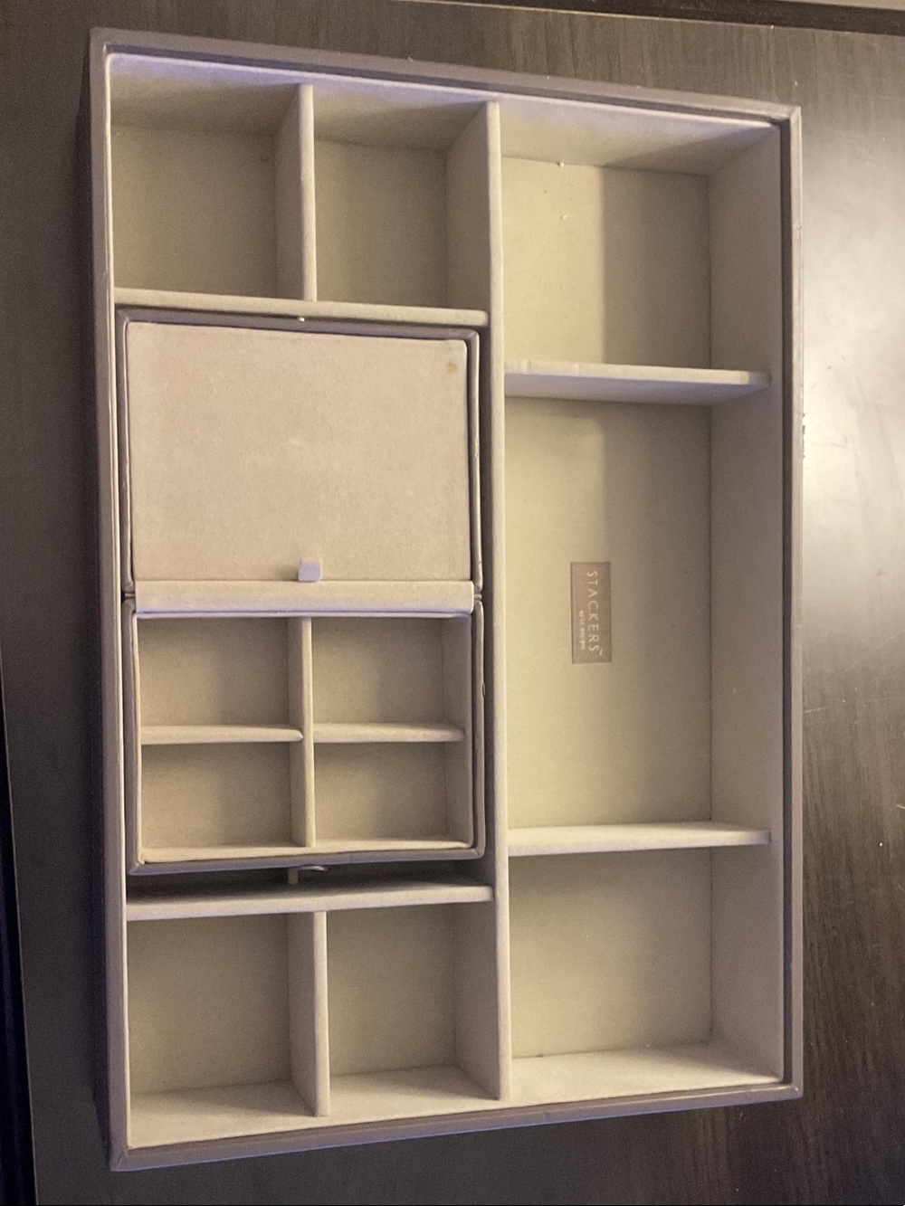 Cream Jewelry & Accessory Organizer Tray